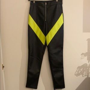 Forever 21 faux leather pants